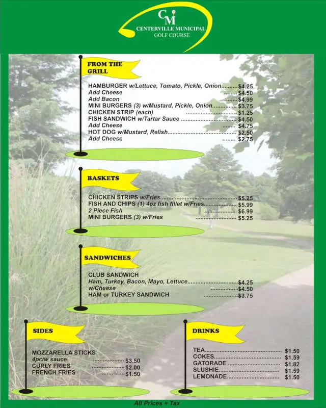 Restaurant Menu